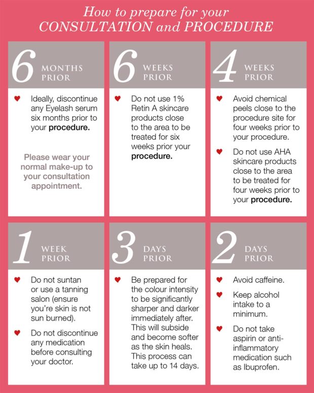 How To Prepare for a Permanent Makeup Treatment
